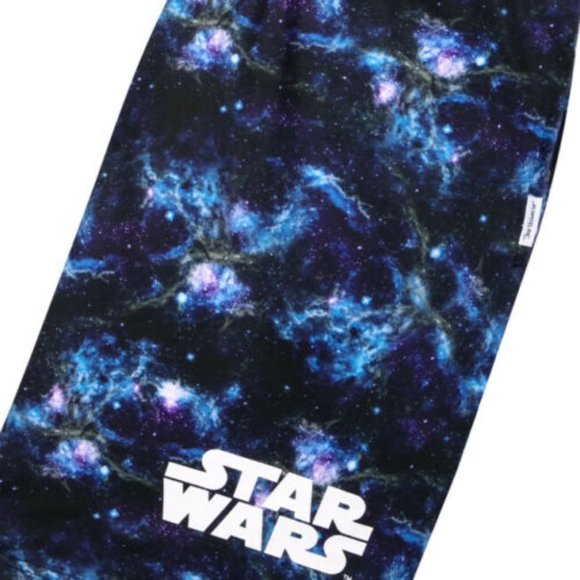 Disney Parks Unisex Star Wars Galaxy Shorts Pants by Our Universe - Picture 2 of 4